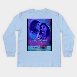 San Junipero, Yorkie and Kelly Kids Long Sleeve T-Shirt